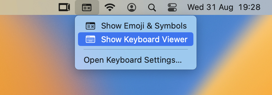 Keyboard Viewer