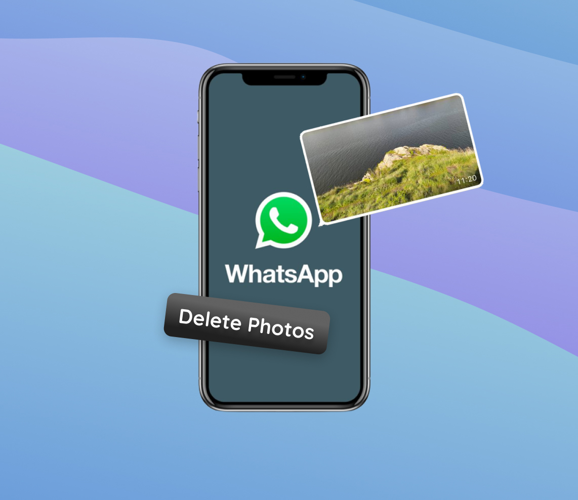 delete photos from whatsapp