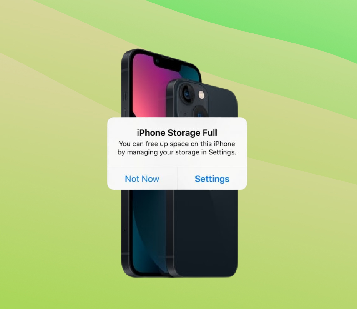 iphone 13 storage full