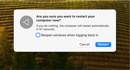 Opt for a Clean Restart